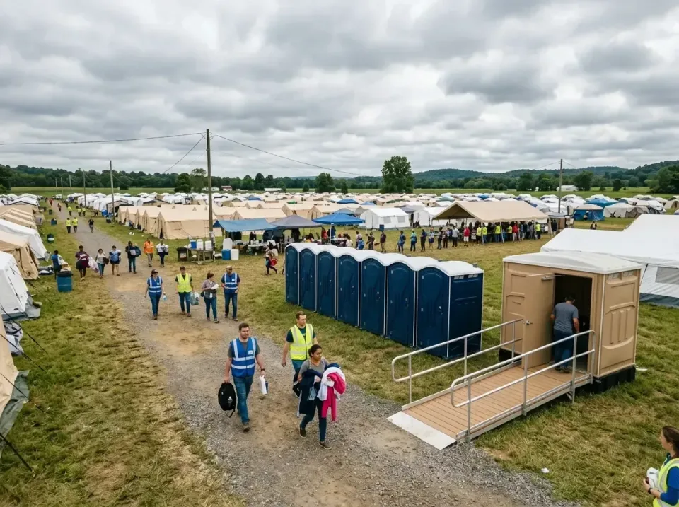 disaster-relief-camp-restrooms-010 — frequently asked questions, Dumpster & Portable Bathrooms Rental in Clinton, NC
